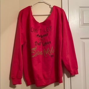 Pink Sweatshirt Womens
